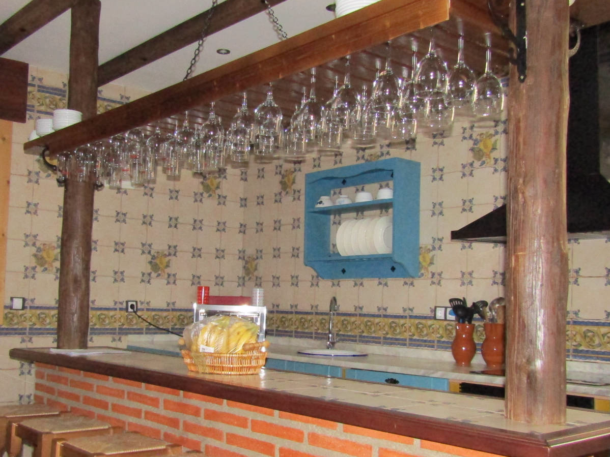 La cocina de la Casa Rural Huerta del Cura