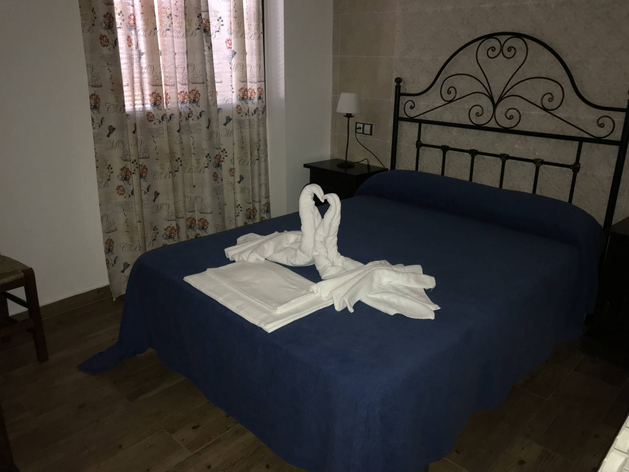 Detalle de bienvenida a la Casa Rural Huerta del Cura