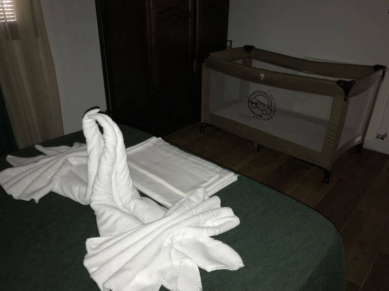 Detalle de bienvenida en la Casa Rural Huerta del Cura